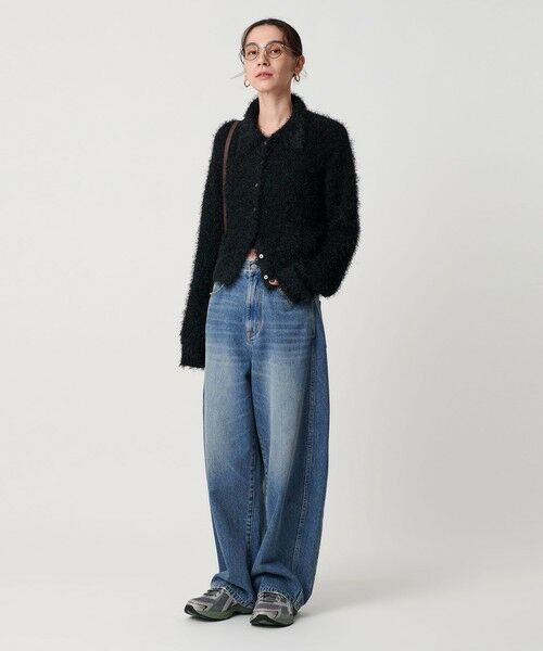 BEAUTY&YOUTH UNITED ARROWS / ビューティー&ユース ユナイテッドアローズ カーディガン・ボレロ | ポリエステル シャギーカーディガン ウォッシャブル | 詳細14