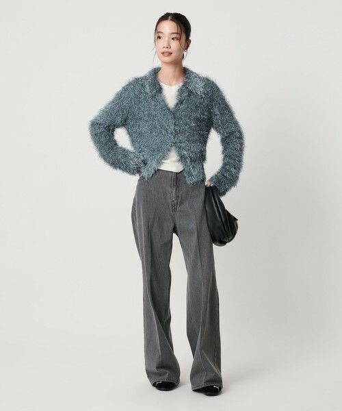 BEAUTY&YOUTH UNITED ARROWS / ビューティー&ユース ユナイテッドアローズ カーディガン・ボレロ | ポリエステル シャギーカーディガン ウォッシャブル | 詳細21