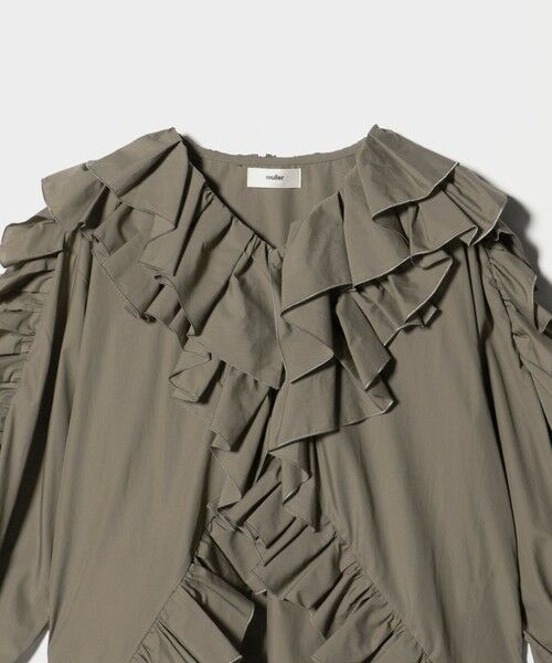 BEAUTY&YOUTH UNITED ARROWS / ビューティー&ユース ユナイテッドアローズ シャツ・ブラウス | ＜muller of yoshiokubo＞フリル ブラウス | 詳細2