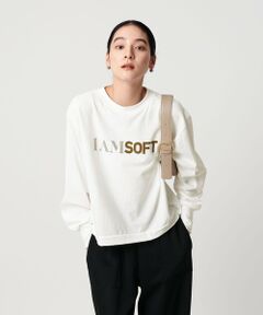 BEAUTY&YOUTH UNITED ARROWS / ビューティー&ユース ユナイテッドアローズ Tシャツ | 【別注】＜Americana＞ロゴロングスリーブTシャツ