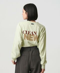 BEAUTY&YOUTH UNITED ARROWS / ビューティー&ユース ユナイテッドアローズ Tシャツ | 【別注】＜Americana＞ロゴロングスリーブTシャツ