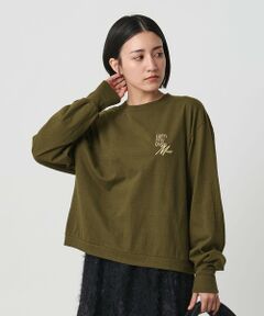 BEAUTY&YOUTH UNITED ARROWS / ビューティー&ユース ユナイテッドアローズ Tシャツ | 【別注】＜Americana＞ロゴロングスリーブTシャツ