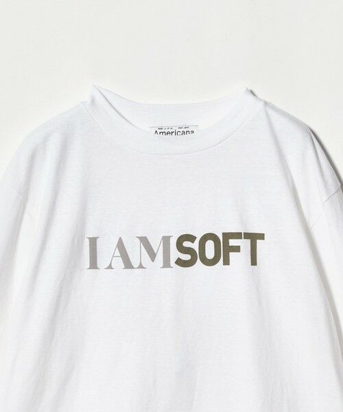 BEAUTY&YOUTH UNITED ARROWS / ビューティー&ユース ユナイテッドアローズ Tシャツ | 【別注】＜Americana＞ロゴロングスリーブTシャツ | 詳細6