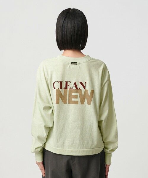 BEAUTY&YOUTH UNITED ARROWS / ビューティー&ユース ユナイテッドアローズ Tシャツ | 【別注】＜Americana＞ロゴロングスリーブTシャツ | 詳細13