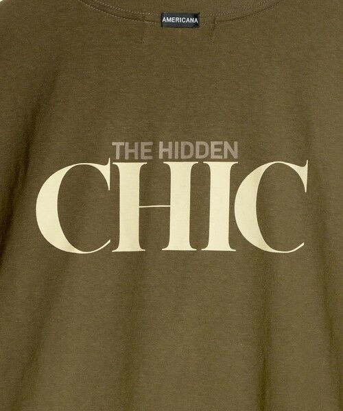 BEAUTY&YOUTH UNITED ARROWS / ビューティー&ユース ユナイテッドアローズ Tシャツ | 【別注】＜Americana＞ロゴロングスリーブTシャツ | 詳細26