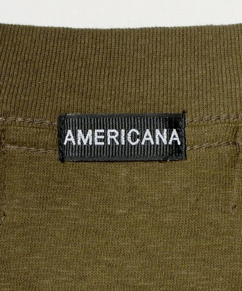 BEAUTY&YOUTH UNITED ARROWS / ビューティー&ユース ユナイテッドアローズ Tシャツ | 【別注】＜Americana＞ロゴロングスリーブTシャツ | 詳細27