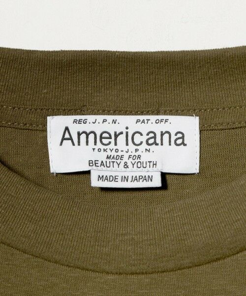 BEAUTY&YOUTH UNITED ARROWS / ビューティー&ユース ユナイテッドアローズ Tシャツ | 【別注】＜Americana＞ロゴロングスリーブTシャツ | 詳細29