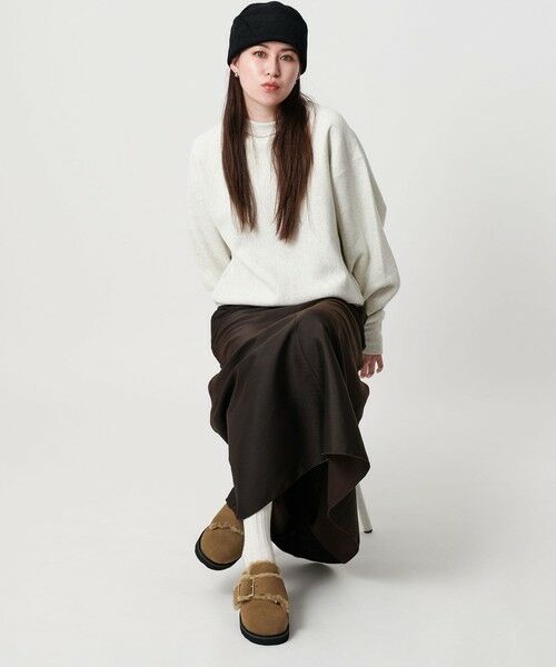 BEAUTY&YOUTH UNITED ARROWS / ビューティー&ユース ユナイテッドアローズ サンダル | ＜MOHI...＞スエード ビッグベルト ボストンサンダル | 詳細2