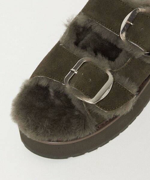 BEAUTY&YOUTH UNITED ARROWS / ビューティー&ユース ユナイテッドアローズ サンダル | 【別注】＜EMU Australia＞ムートン バックル サンダル | 詳細11