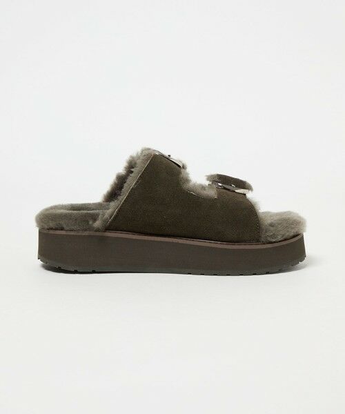 BEAUTY&YOUTH UNITED ARROWS / ビューティー&ユース ユナイテッドアローズ サンダル | 【別注】＜EMU Australia＞ムートン バックル サンダル | 詳細7