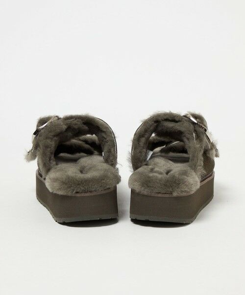 BEAUTY&YOUTH UNITED ARROWS / ビューティー&ユース ユナイテッドアローズ サンダル | 【別注】＜EMU Australia＞ムートン バックル サンダル | 詳細8