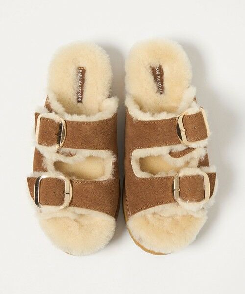 BEAUTY&YOUTH UNITED ARROWS / ビューティー&ユース ユナイテッドアローズ サンダル | ＜EMU Australia＞ムートン バックル サンダル | 詳細5