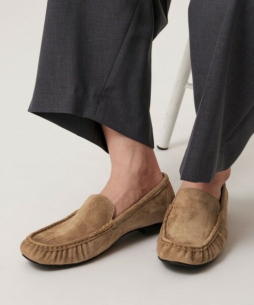 BEAUTY&YOUTH UNITED ARROWS / ビューティー&ユース ユナイテッドアローズ ビジネス・ドレスシューズ | レザー ギャザー ローファー | 詳細7