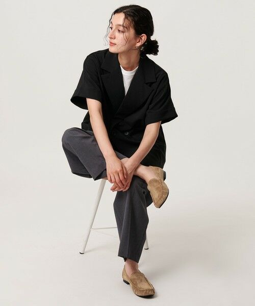 BEAUTY&YOUTH UNITED ARROWS / ビューティー&ユース ユナイテッドアローズ ビジネス・ドレスシューズ | レザー ギャザー ローファー | 詳細8