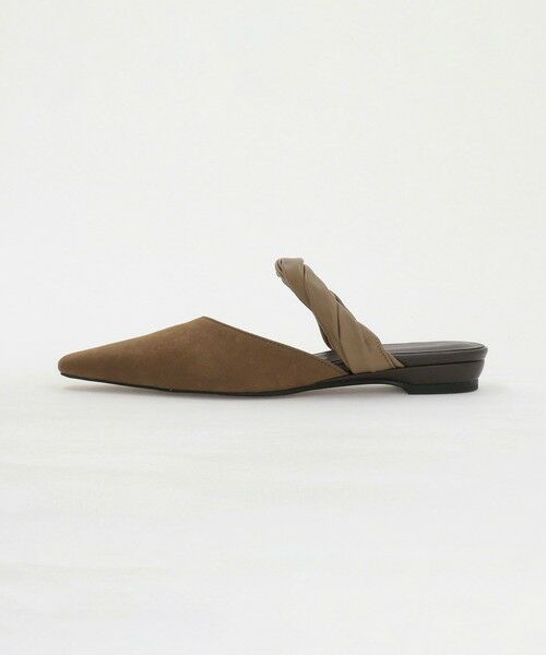 BEAUTY&YOUTH UNITED ARROWS / ビューティー&ユース ユナイテッドアローズ サンダル | スエードライク ツイスト ストラップ ミュール | 詳細14