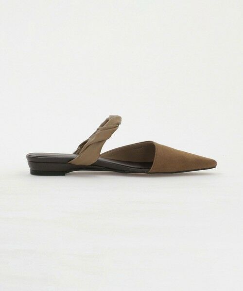 BEAUTY&YOUTH UNITED ARROWS / ビューティー&ユース ユナイテッドアローズ サンダル | スエードライク ツイスト ストラップ ミュール | 詳細15