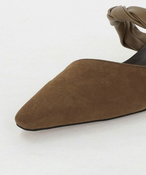 BEAUTY&YOUTH UNITED ARROWS / ビューティー&ユース ユナイテッドアローズ サンダル | スエードライク ツイスト ストラップ ミュール | 詳細19