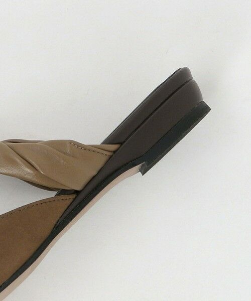 BEAUTY&YOUTH UNITED ARROWS / ビューティー&ユース ユナイテッドアローズ サンダル | スエードライク ツイスト ストラップ ミュール | 詳細20