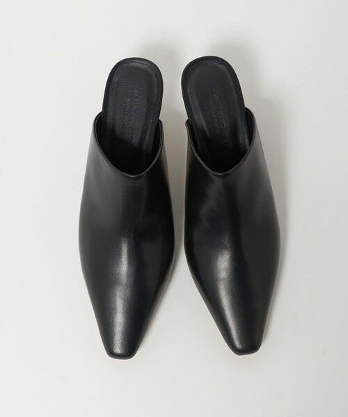 BEAUTY&YOUTH UNITED ARROWS / ビューティー&ユース ユナイテッドアローズ サンダル | レザーライク ポインテッド ミュール | 詳細4