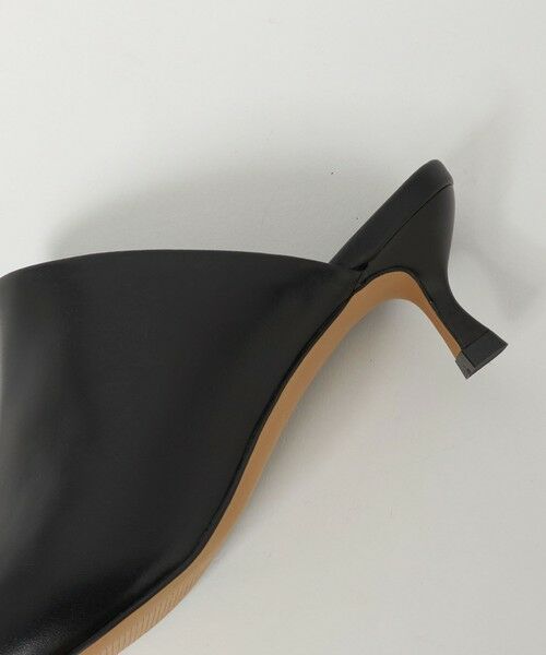 BEAUTY&YOUTH UNITED ARROWS / ビューティー&ユース ユナイテッドアローズ サンダル | レザーライク ポインテッド ミュール | 詳細6