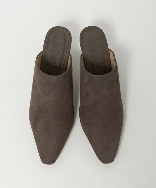 BEAUTY&YOUTH UNITED ARROWS / ビューティー&ユース ユナイテッドアローズ サンダル | レザーライク ポインテッド ミュール | 詳細11