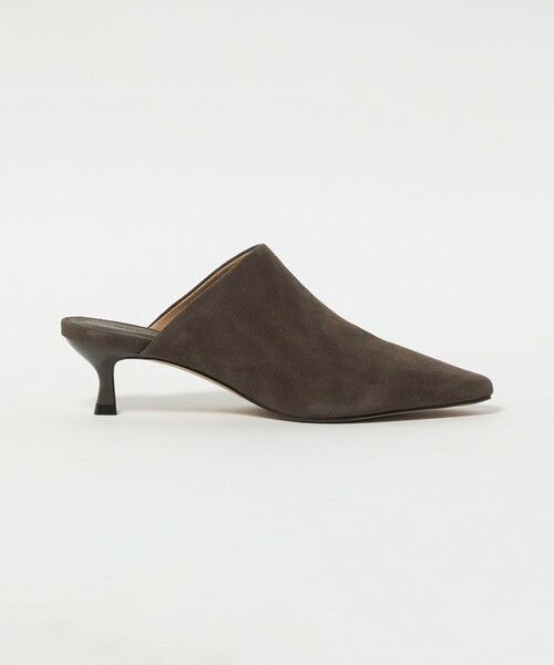 BEAUTY&YOUTH UNITED ARROWS / ビューティー&ユース ユナイテッドアローズ サンダル | レザーライク ポインテッド ミュール | 詳細12