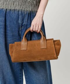 BEAUTY&YOUTH UNITED ARROWS / ビューティー&ユース ユナイテッドアローズ ハンドバッグ | ＜ELYSIR＞スエード ロングスクエア トートバッグ