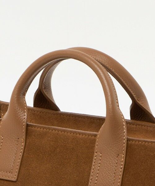 BEAUTY&YOUTH UNITED ARROWS / ビューティー&ユース ユナイテッドアローズ ハンドバッグ | ＜ELYSIR＞スエード ロングスクエア トートバッグ | 詳細6