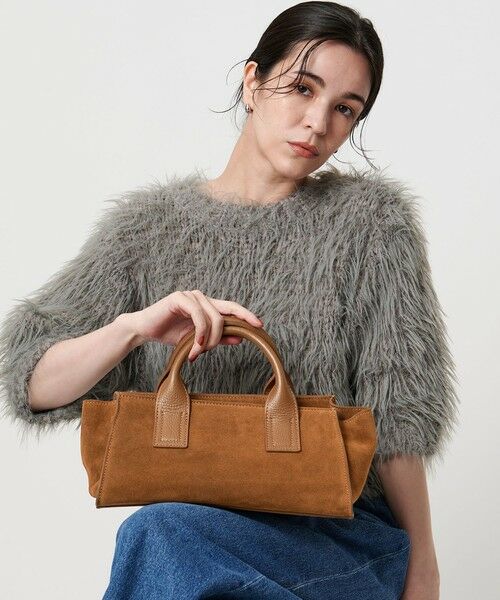 BEAUTY&YOUTH UNITED ARROWS / ビューティー&ユース ユナイテッドアローズ ハンドバッグ | ＜ELYSIR＞スエード ロングスクエア トートバッグ | 詳細2