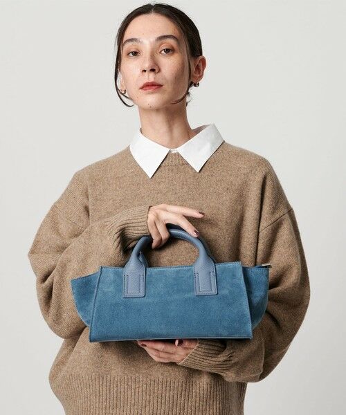BEAUTY&YOUTH UNITED ARROWS / ビューティー&ユース ユナイテッドアローズ ハンドバッグ | ＜ELYSIR＞スエード ロングスクエア トートバッグ | 詳細9
