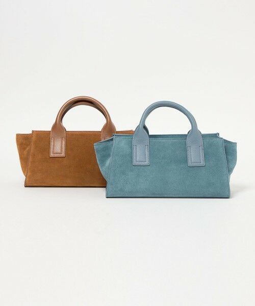 BEAUTY&YOUTH UNITED ARROWS / ビューティー&ユース ユナイテッドアローズ ハンドバッグ | ＜ELYSIR＞スエード ロングスクエア トートバッグ | 詳細10