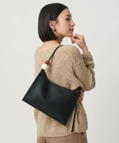 BEAUTY&YOUTH UNITED ARROWS / ビューティー&ユース ユナイテッドアローズ ショルダーバッグ | ＜WUHAUS＞レザー スクエア ボール ショルダーバッグ