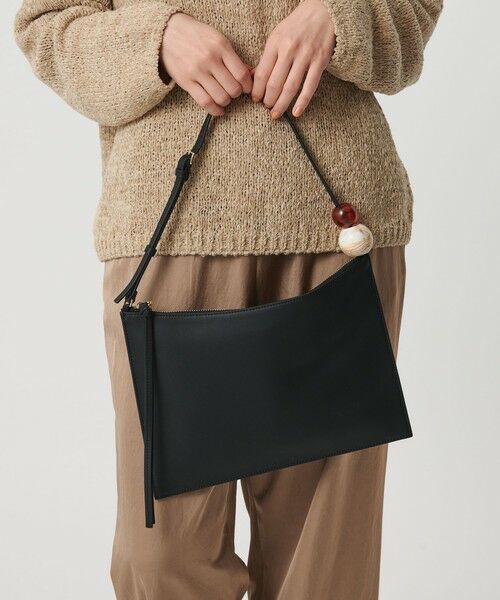 BEAUTY&YOUTH UNITED ARROWS / ビューティー&ユース ユナイテッドアローズ ショルダーバッグ | ＜WUHAUS＞レザー スクエア ボール ショルダーバッグ | 詳細1