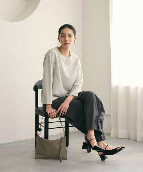 BEAUTY&YOUTH UNITED ARROWS / ビューティー&ユース ユナイテッドアローズ ショルダーバッグ | ＜WUHAUS＞レザー スクエア ボール ショルダーバッグ | 詳細9