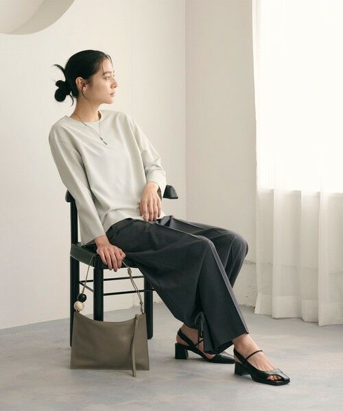 BEAUTY&YOUTH UNITED ARROWS / ビューティー&ユース ユナイテッドアローズ ショルダーバッグ | ＜WUHAUS＞レザー スクエア ボール ショルダーバッグ | 詳細10