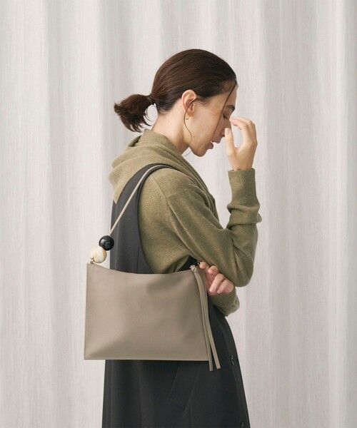 BEAUTY&YOUTH UNITED ARROWS / ビューティー&ユース ユナイテッドアローズ ショルダーバッグ | ＜WUHAUS＞レザー スクエア ボール ショルダーバッグ | 詳細12