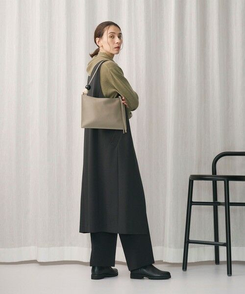BEAUTY&YOUTH UNITED ARROWS / ビューティー&ユース ユナイテッドアローズ ショルダーバッグ | ＜WUHAUS＞レザー スクエア ボール ショルダーバッグ | 詳細14