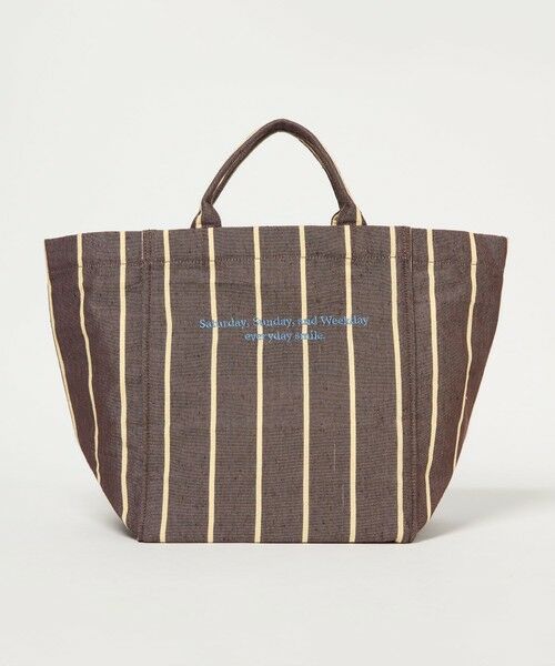 BEAUTY&YOUTH UNITED ARROWS / ビューティー&ユース ユナイテッドアローズ トートバッグ | 【別注】＜beej＞ストライプ トートバッグ -2WAY- | 詳細5