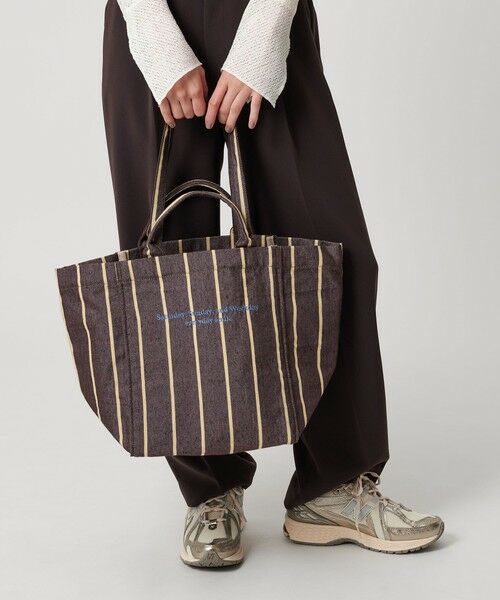 BEAUTY&YOUTH UNITED ARROWS / ビューティー&ユース ユナイテッドアローズ トートバッグ | 【別注】＜beej＞ストライプ トートバッグ -2WAY- | 詳細2