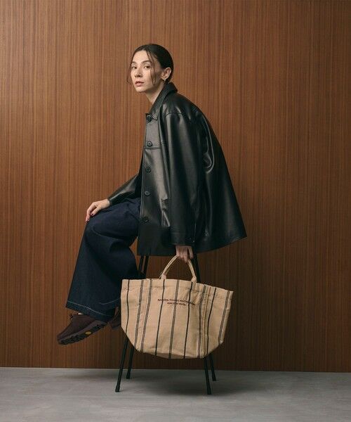 BEAUTY&YOUTH UNITED ARROWS / ビューティー&ユース ユナイテッドアローズ トートバッグ | 【別注】＜beej＞ストライプ トートバッグ -2WAY- | 詳細11