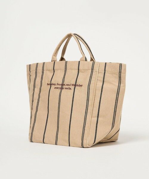 BEAUTY&YOUTH UNITED ARROWS / ビューティー&ユース ユナイテッドアローズ トートバッグ | 【別注】＜beej＞ストライプ トートバッグ -2WAY- | 詳細17