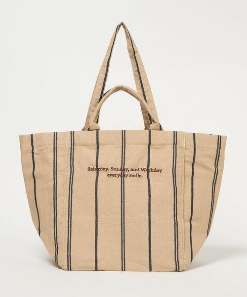 BEAUTY&YOUTH UNITED ARROWS / ビューティー&ユース ユナイテッドアローズ トートバッグ | 【別注】＜beej＞ストライプ トートバッグ -2WAY- | 詳細19