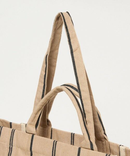 BEAUTY&YOUTH UNITED ARROWS / ビューティー&ユース ユナイテッドアローズ トートバッグ | 【別注】＜beej＞ストライプ トートバッグ -2WAY- | 詳細20