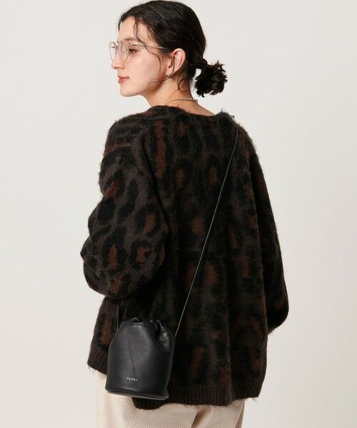 BEAUTY&YOUTH UNITED ARROWS / ビューティー&ユース ユナイテッドアローズ ショルダーバッグ | ＜YAHKI＞ミニ レザー ドロスト ショルダーバッグ | 詳細1