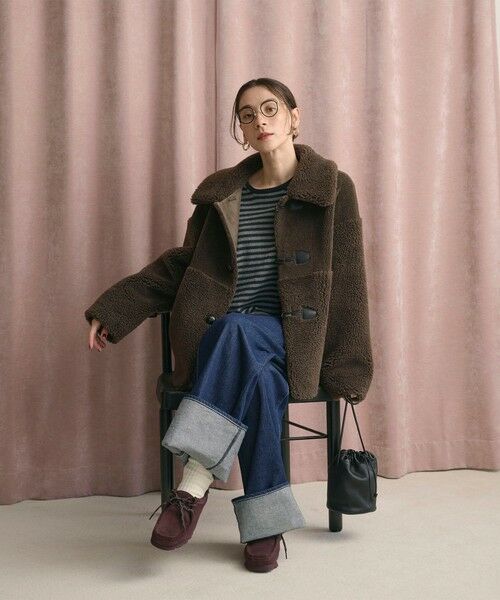 BEAUTY&YOUTH UNITED ARROWS / ビューティー&ユース ユナイテッドアローズ ショルダーバッグ | ＜YAHKI＞ミニ レザー ドロスト ショルダーバッグ | 詳細5