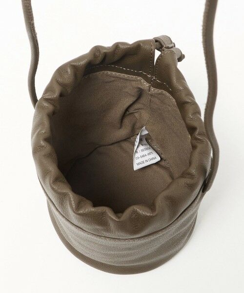 BEAUTY&YOUTH UNITED ARROWS / ビューティー&ユース ユナイテッドアローズ ショルダーバッグ | ＜YAHKI＞ミニ レザー ドロスト ショルダーバッグ | 詳細20