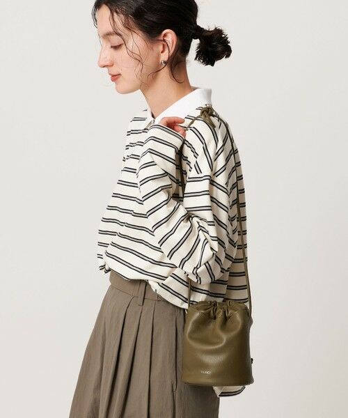 BEAUTY&YOUTH UNITED ARROWS / ビューティー&ユース ユナイテッドアローズ ショルダーバッグ | ＜YAHKI＞ミニ レザー ドロスト ショルダーバッグ | 詳細11