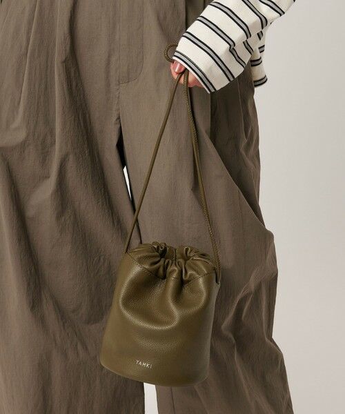 BEAUTY&YOUTH UNITED ARROWS / ビューティー&ユース ユナイテッドアローズ ショルダーバッグ | ＜YAHKI＞ミニ レザー ドロスト ショルダーバッグ | 詳細12