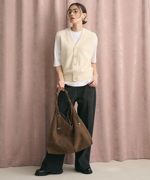 BEAUTY&YOUTH UNITED ARROWS / ビューティー&ユース ユナイテッドアローズ ショルダーバッグ | ＜LE VERNIS＞ノットハンドル ショルダーバッグ | 詳細16