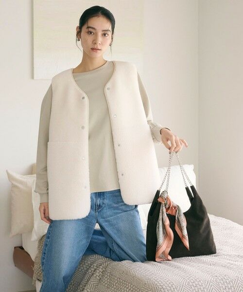 BEAUTY&YOUTH UNITED ARROWS / ビューティー&ユース ユナイテッドアローズ ショルダーバッグ | スエードライク チェーン ショルダーバッグ | 詳細8